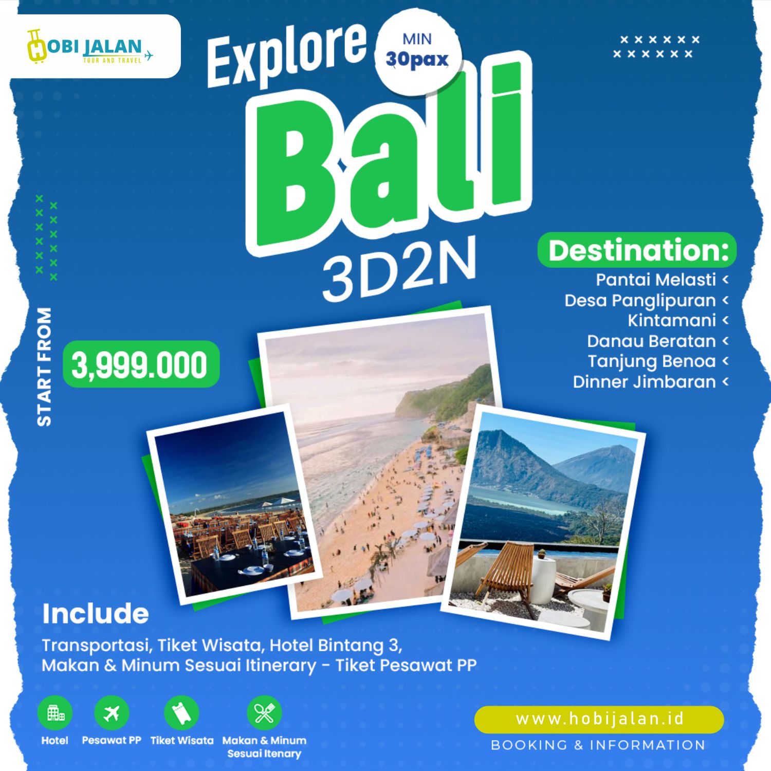 open trip bali 2023